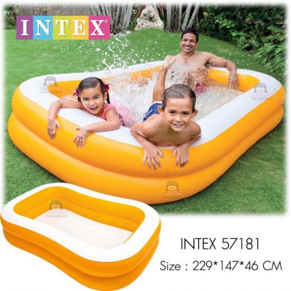 INTEX 57181 Mandarin Swim Center Family Pool Kolam Renang Anak